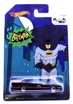 Hot Wheels 75 years of Batman Classic TV Batmobile von Mattel